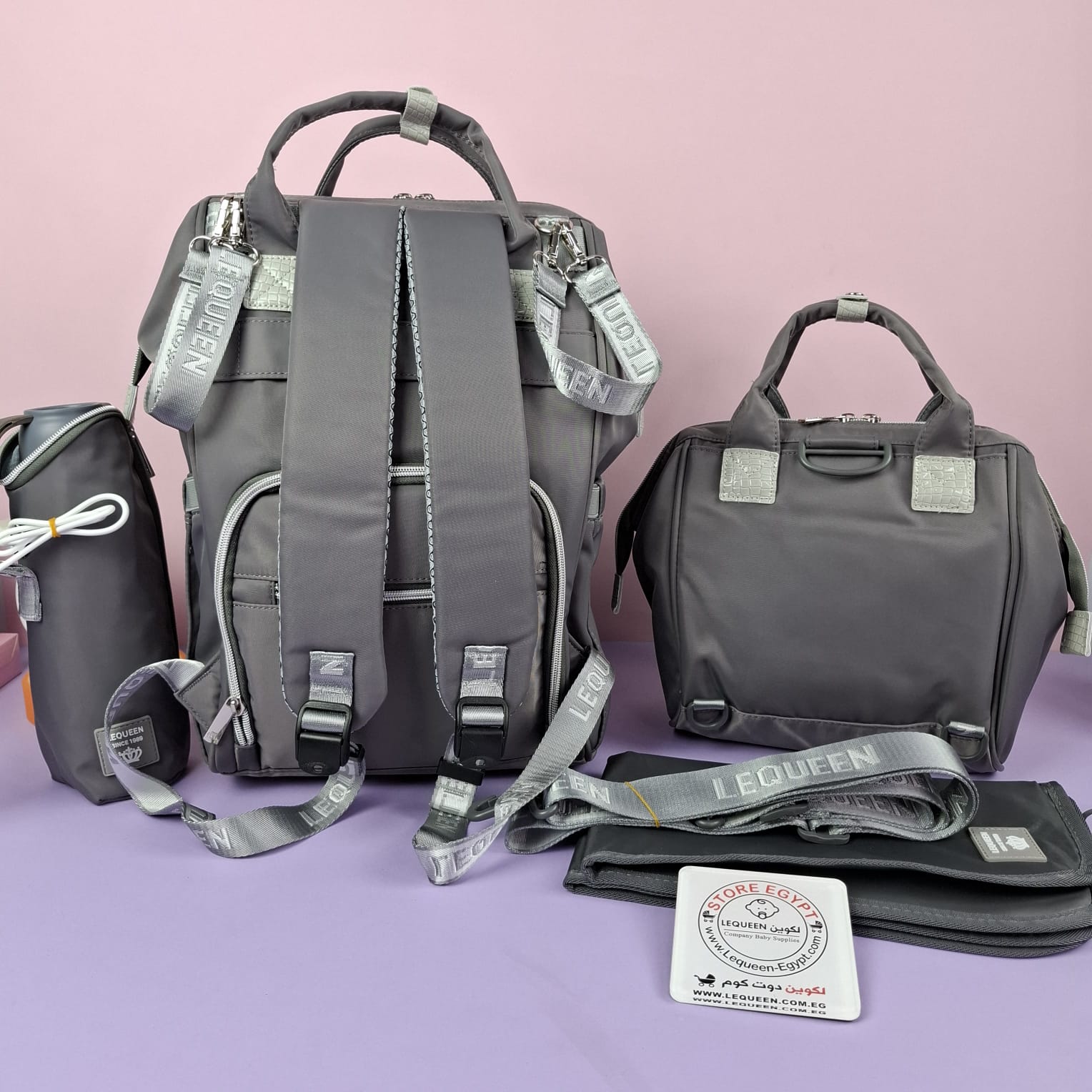 lequeen-7th-set-gray-ribbed (3) LEQUEEN bags