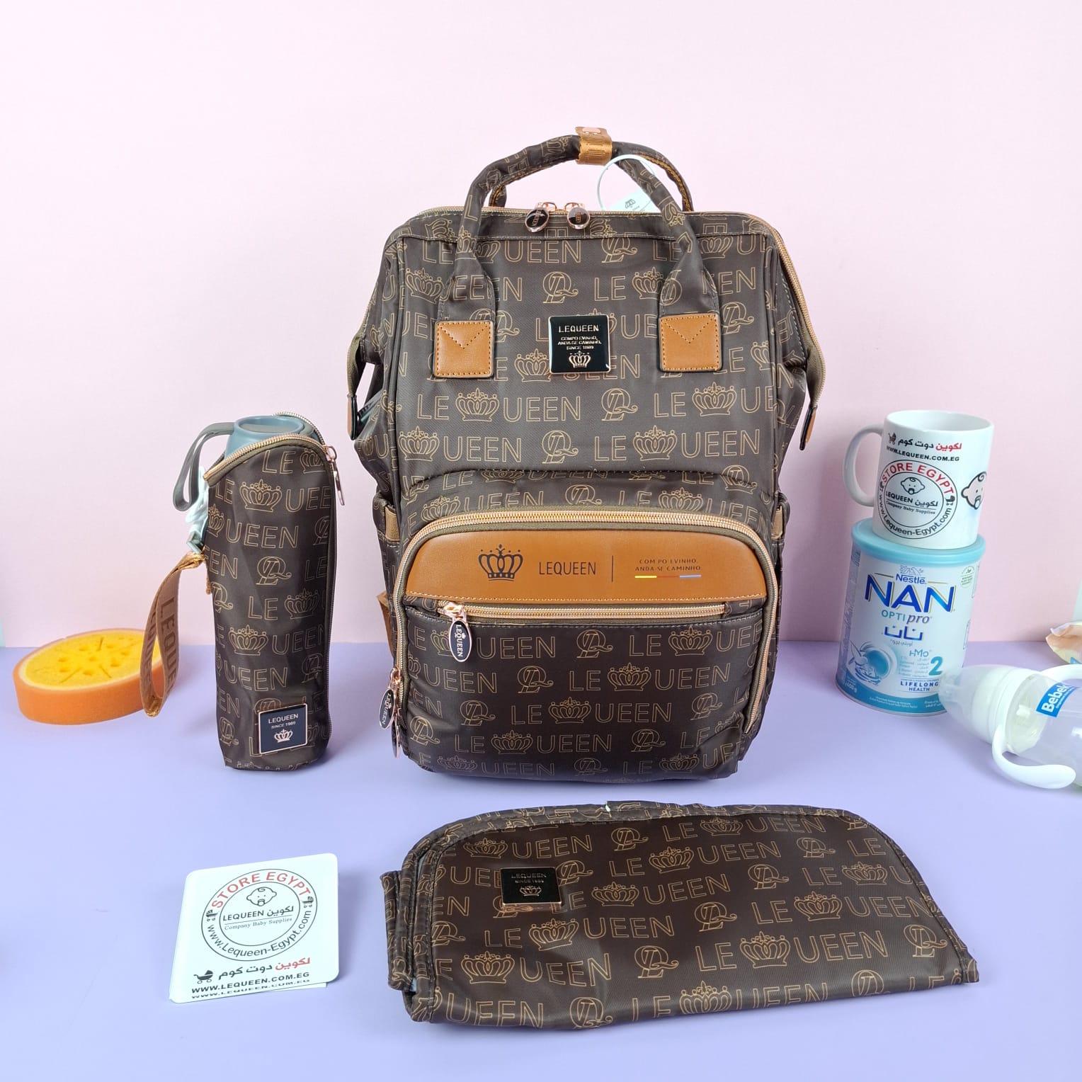 mommy bag 8th lequeen gold